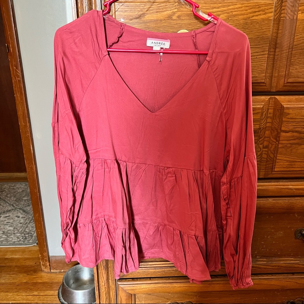 Andrée pink blouse